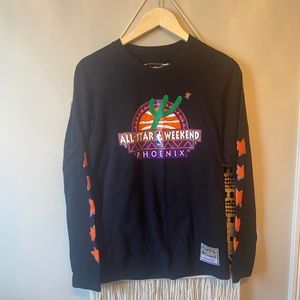 Retro Mitchell & Ness Phoenix Suns NBA All-Star Weekend Long Sleeve basketball